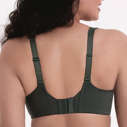 Rosa Faia Selma green non-padded bra