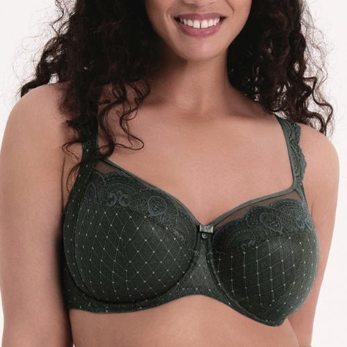 Rosa Faia Selma green non-padded bra