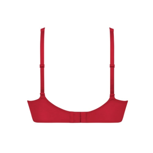 Rosa Faia Selma red non-padded bra