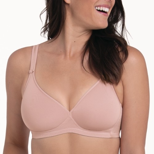 Rosa Faia Selma rosewood wireless bra