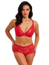 Wacoal Lingerie Sensu Lace red non-padded bra
