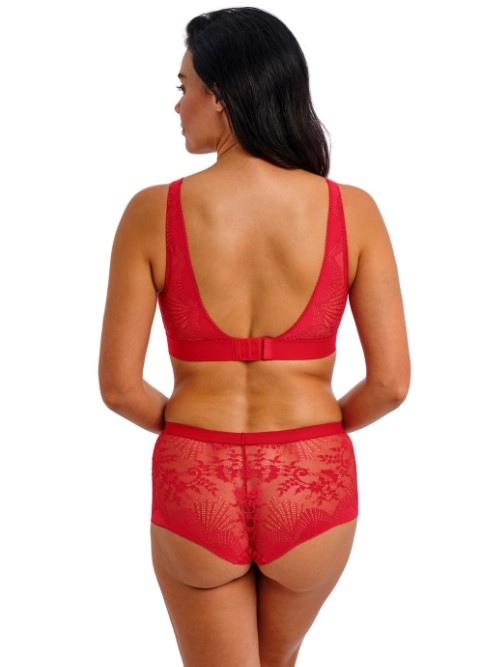 Wacoal Lingerie Sensu Lace red wireless bra