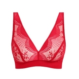 Wacoal Lingerie Sensu Lace red wireless bra
