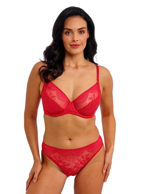 Wacoal Lingerie Sensu Lace red brief