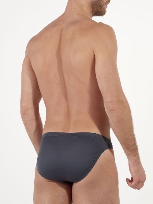 HOM Premium Cotton grey men brief