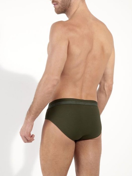 HOM Simon navy blue boxer short