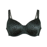 Rosa Faia Joy green/print non-padded bra
