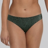 Rosa Faia Joy green/print thong