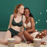 Rosa Faia Joy green/print brief