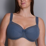 Rosa Faia Emily blue non-padded bra