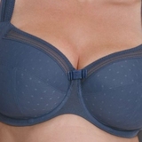 Rosa Faia Emily blue non-padded bra