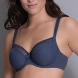 Rosa Faia Emily blue non-padded bra