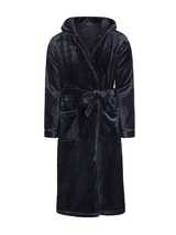 Charlie Choe Cozy Days navy/blue bathrobe