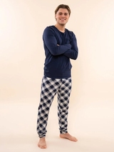 Charlie Choe Winner every day navy/white pajama