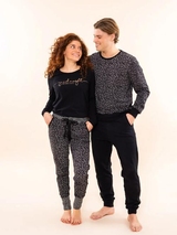Charlie Choe Winner every day black/print pajama