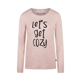 Charlie Choe Cozy Days pink/print sleep shirt