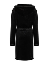 Charlie Choe Wild Nights black bathrobe