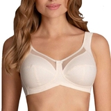Anita Clara ivory/print wireless bra
