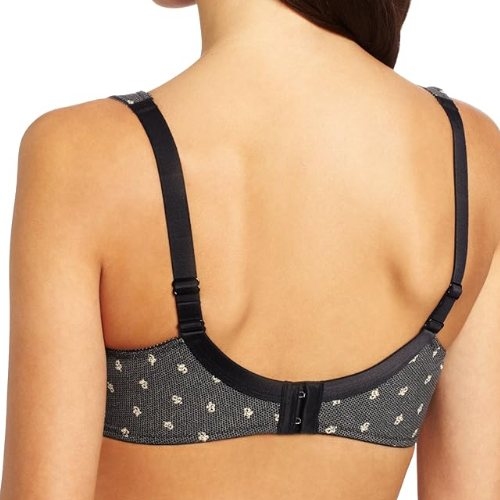 Anita Versailles black/print non-padded bra