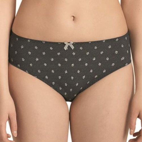 Anita Versailles black/print brief
