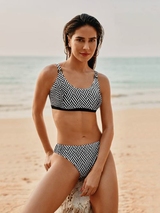 Anita Swimwear Casual black/white bikini brief
