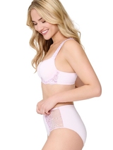 LingaDore Daily Basic pink high waist brief
