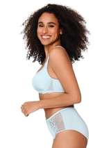 LingaDore Daily Basic blue high waist brief