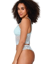 LingaDore Daily Basic blue thong
