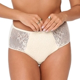 LingaDore Daily Basic ivory high waist brief