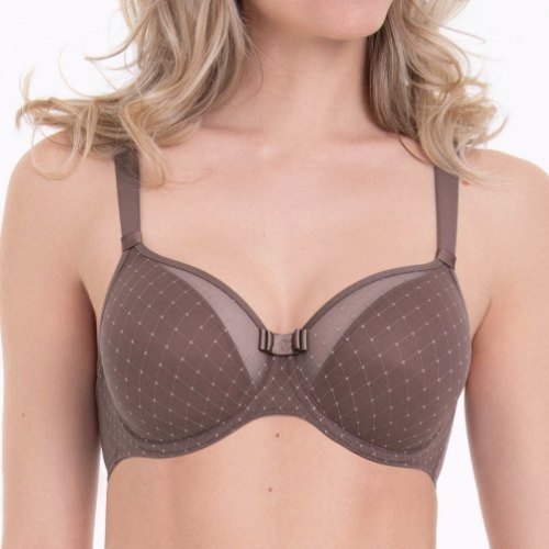 Rosa Faia Eve brown padded bra