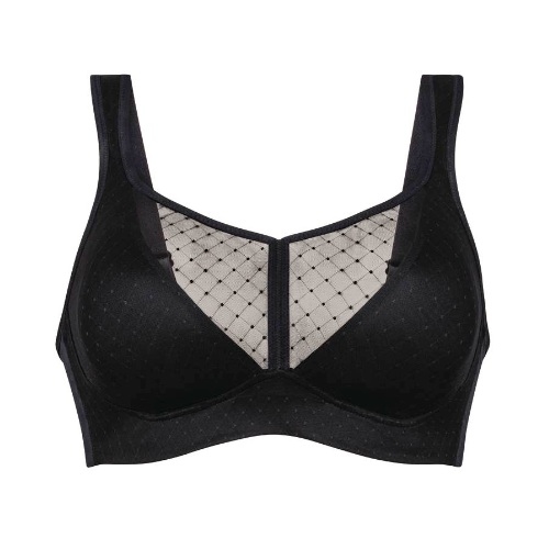 Rosa Faia Eve black wireless bra