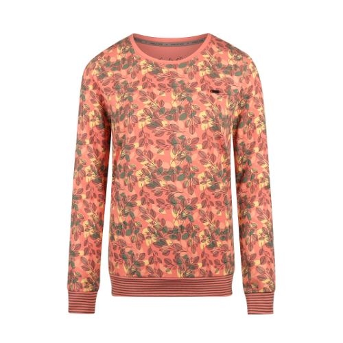 Charlie Choe Fall in Love orange/print sleep shirt