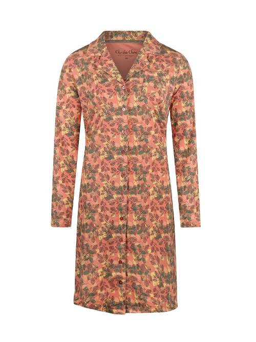 Charlie Choe Fall in Love orange/print nightdress
