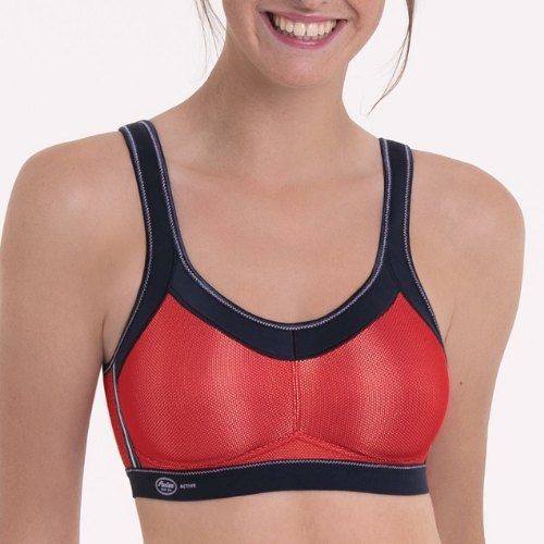 Anita Active Momentum red sport bra