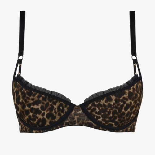 Marlies Dekkers sample Vixen brown/print push up bra