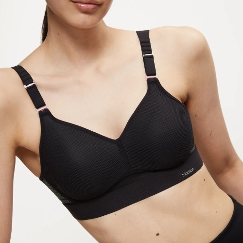 Triumph Triaction Hybrid Lite black sport bra