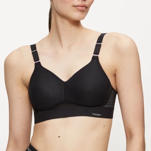Triumph Triaction Hybrid Lite black sport bra