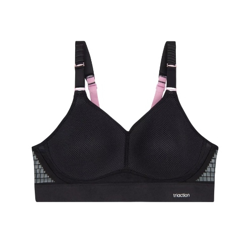 Triumph Triaction Hybrid Lite black sport bra