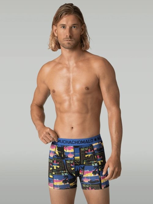Muchachomalo Golden Special multicolor boxer short