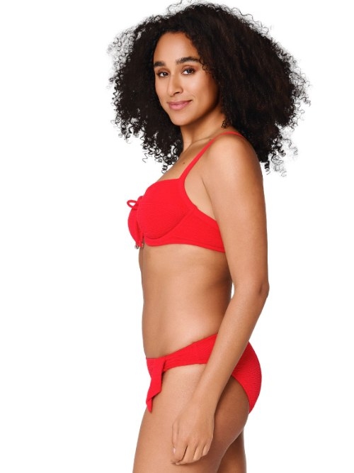 LingaDore Beach Stand Out red soft-cup bikini bra