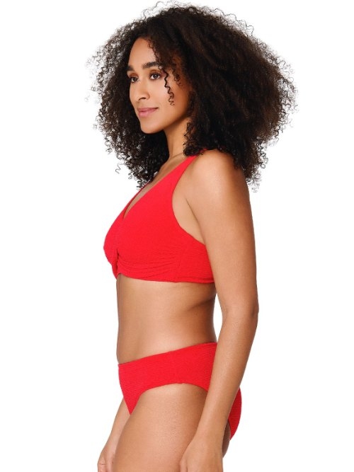 LingaDore Beach Stand Out red soft-cup bikini bra