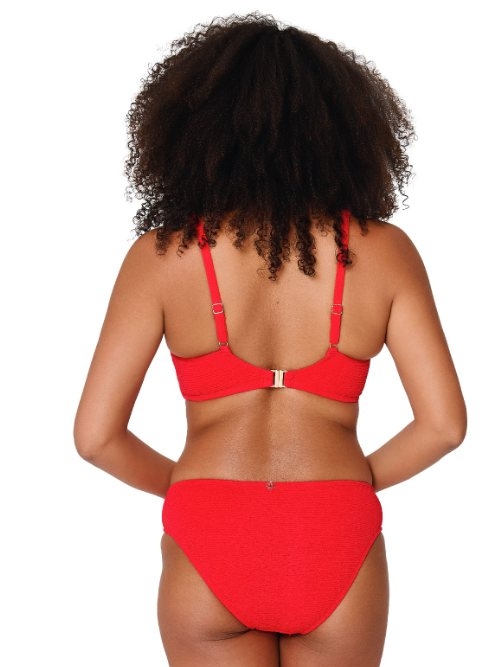 LingaDore Beach Stand Out red soft-cup bikini bra