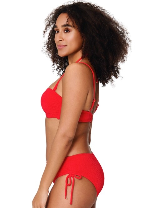 LingaDore Beach Stand Out red padded bikini bra