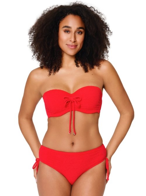 LingaDore Beach Stand Out red padded bikini bra