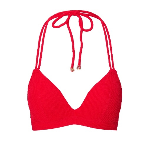 LingaDore Beach Stand Out red padded bikini bra