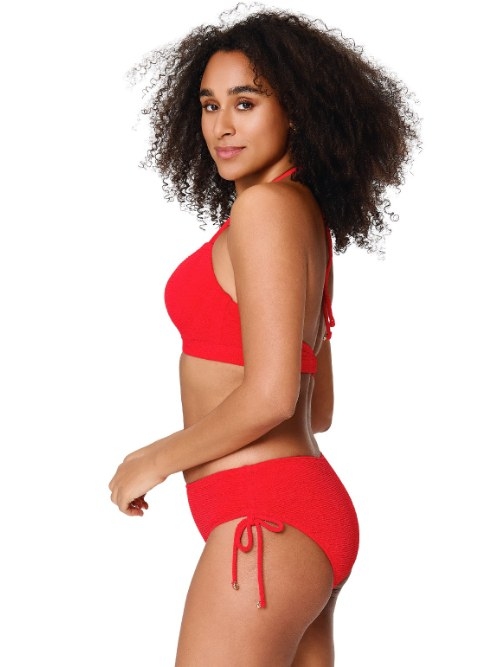 LingaDore Beach Stand Out red padded bikini bra