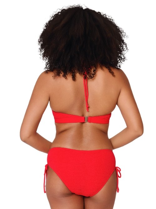LingaDore Beach Stand Out red padded bikini bra