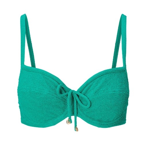 LingaDore Beach Stand Out green soft-cup bikini bra