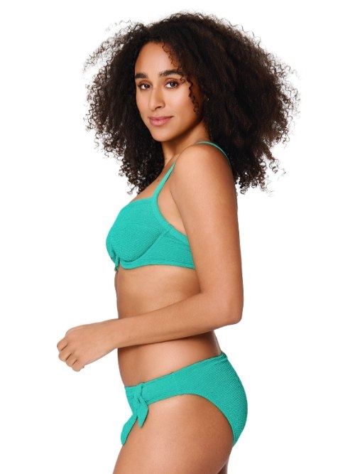 LingaDore Beach Stand Out green soft-cup bikini bra