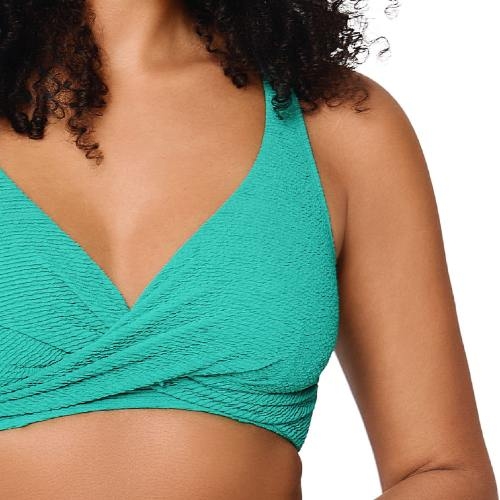 LingaDore Beach Stand Out green soft-cup bikini bra